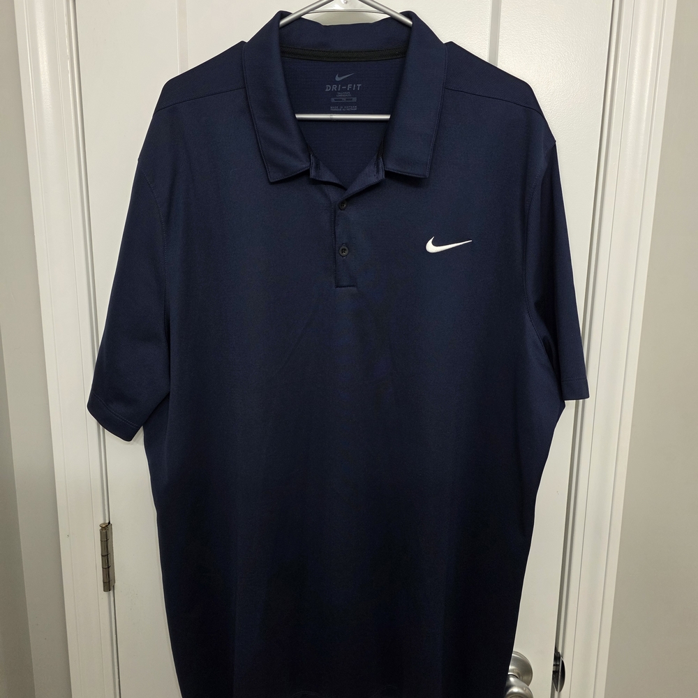 Nike Men's Dark Blue Polo Shirt